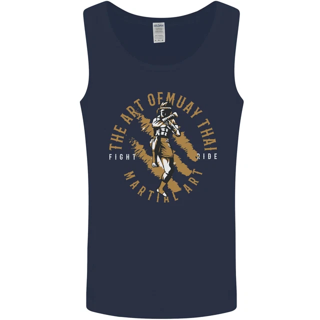 Gilet canotta da uomo The Art of Muay Thai MMA arti marziali miste 3