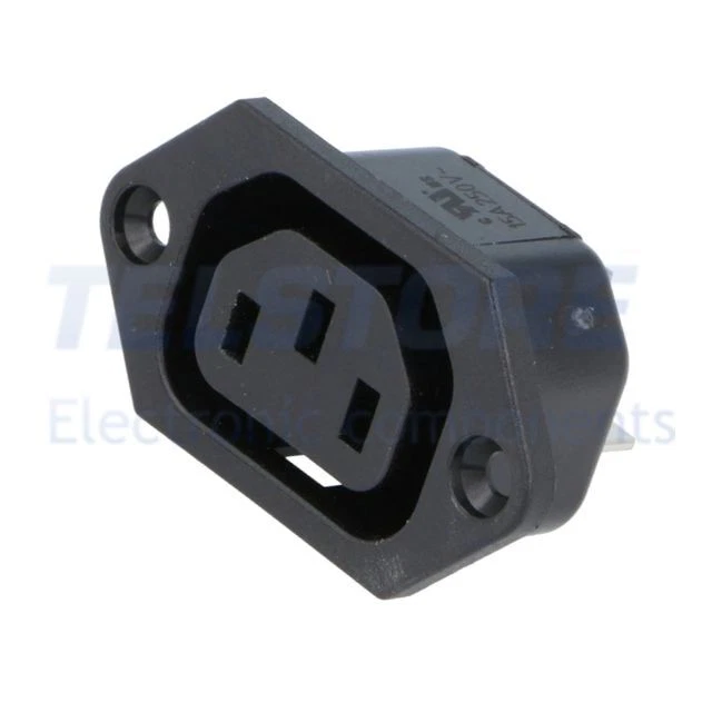 1pcs  6600.3300.21 Connettore di alimentazione AC IEC 60320 C13 (F), V-lock 10A
