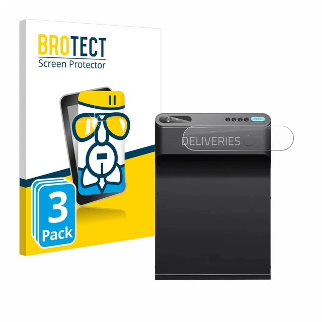 3x Pellicola Protettiva Vetro per eufy SmartDrop Protezione Proteggi Schermo