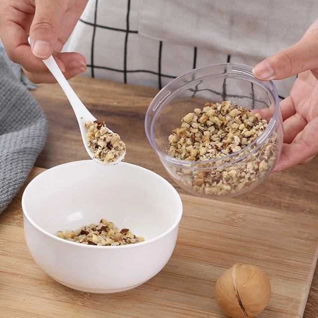 NUT CHOPPER MANUAL Nut Grinder with Stainless Steel Blades│♕ £11.38