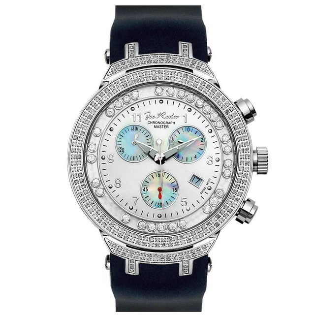 Joe Rodeo Diamond Men's Watch - MASTER silver 2.2 ctw