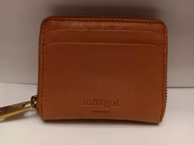 MARGOT Leather Women's Small Wallet.  Brand New