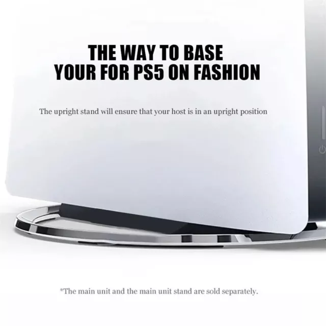Soporte de refrigeración de aumento de altura base para soporte de juego delgado para Playstation 5 3