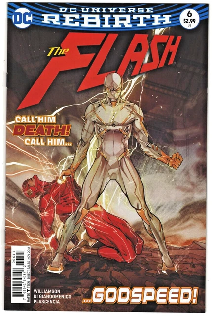 The Flash rebirth #6  Key 1st Appearance Godspeed Cover DC Comics Higher Grade