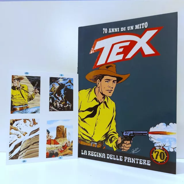 Tex 79 Nuovo Da Edicola Con Figurine! Gazzetta Cartonato 70 Anni Di Un Mito