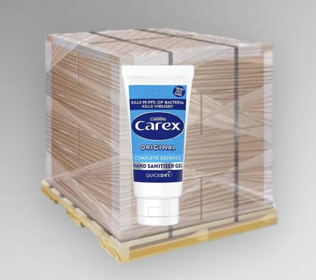 50 X Boxes Carex Hand Sanitizer 50ml Pallet Wholesale JOB LOT Box Clearance