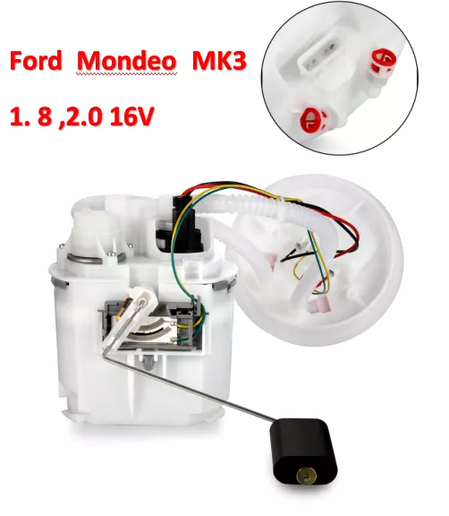 In-Tank Fuel Pump Assembly + Sender Unit For Ford Mondeo MK3 1.8 2.0 2000-2007