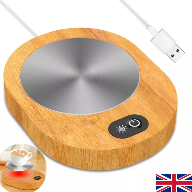 Coffee Mug Warmer USB Heating Coaster Milk Coffee Tea Mug Cup Smart Heater