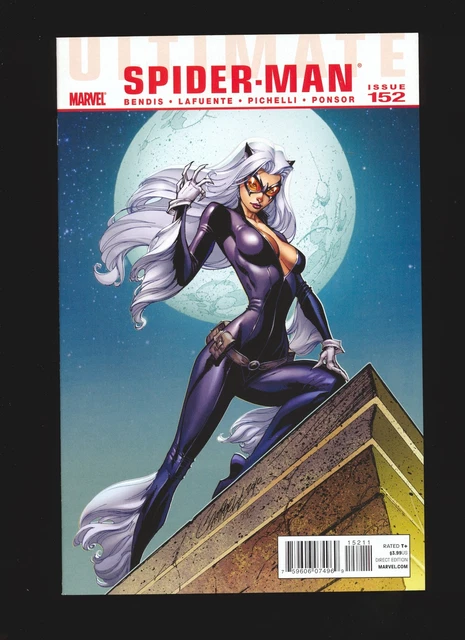 Ultimate Spider-Man # 152 - J. Scott Campbell Black Cat cover NM- Cond.