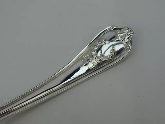 Antique large silver plated punch or soup ladle - R.F. MOSLEY & S 2