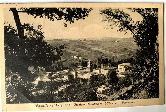 Cartolina "Pavullo Nel Frignano" ( Mo)  Panorama -F.p- Vg- 7/9/1950