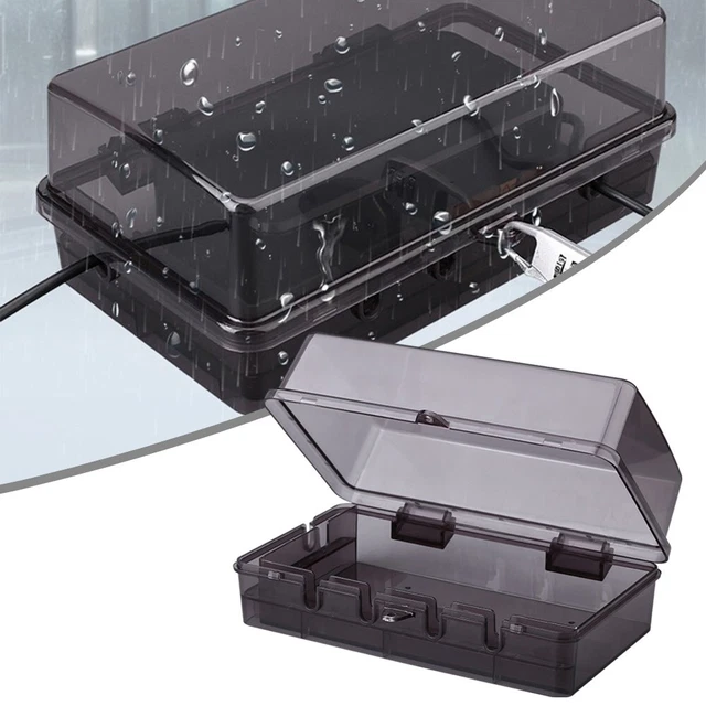 Set 2 Coperture Prese Elettriche Impermeabili - Tipo 86 Trasparente Per