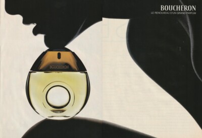 Boucheron Publicité papier Boucheron advertising paper Boucheron Publicité papier Boucheron advertising paper