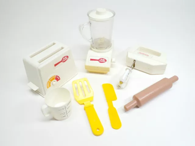 Vintage Cooking Toy Blender Toaster Mixer Set Play Kitchen Betty Crocker Sunbeam Vintage Cooking Toy Blender Toaster Mixer Set Play Kitchen Betty Crocker Sunbeam