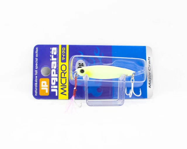 Major Craft Jigpara JPM-10 – Jig Métal Coulant 10g, Couleur Iwashi 15, Pour Pêche En Mer