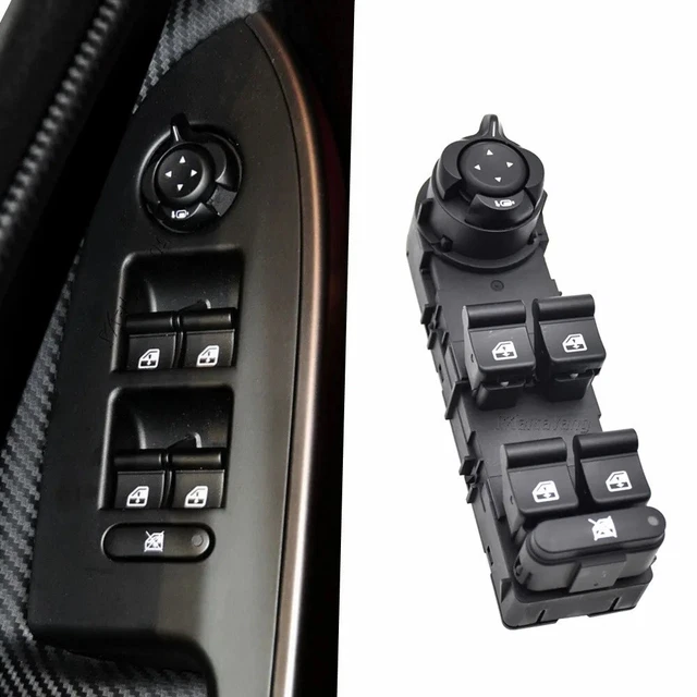 PULSANTIERA ALZAVETRI LATO GUIDA, Peugeot Qubo Nemo Fiat Fiorino