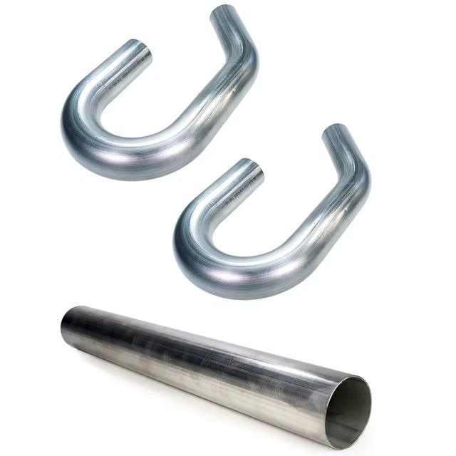 Squirrelly Heavy Duty 1x 3" Straight 1x 180 Degree & 1x 45 Degree Mandrel Bends