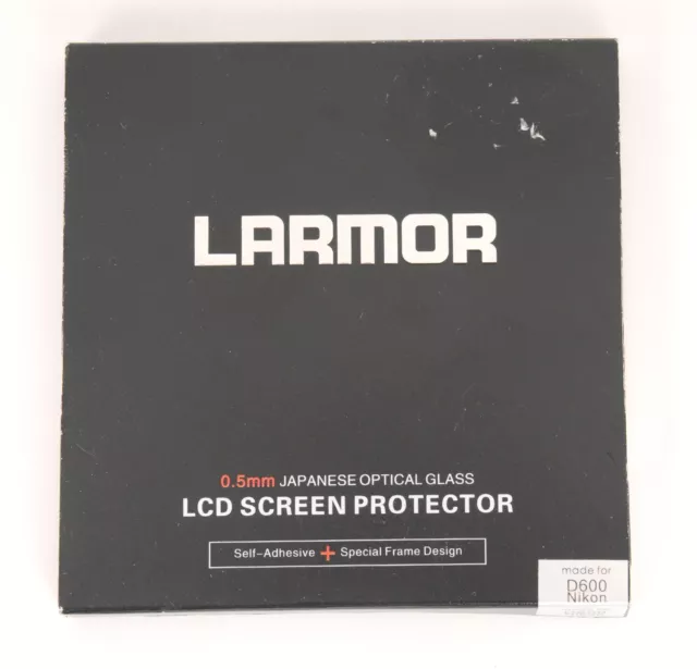 GGS LARMOR Camera LCD Glass Screen Protector for Nikon D600 (2414BL)