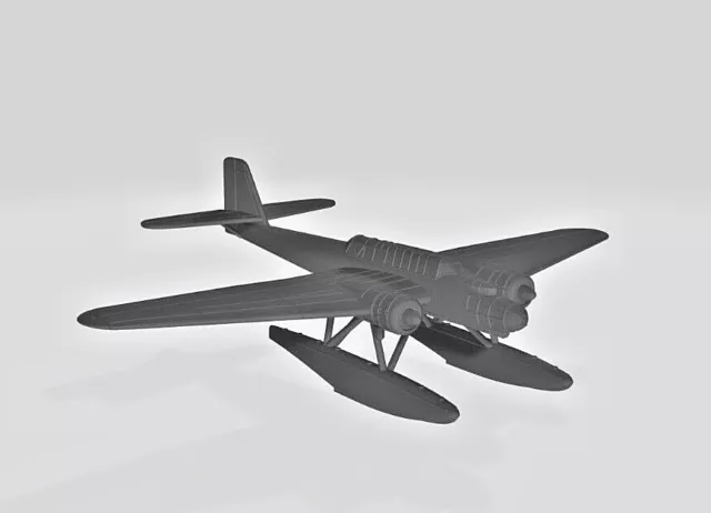 WW2 German Torpedo Bomber - heinkel-he115-  1/200 scale