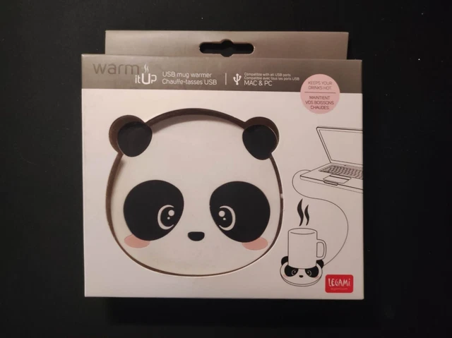 Legami Scalda Tazza USB Warm It Up – Tema Kitty, Per Fondo Piatto, Ingresso Type-C, Mantiene Calde Bevande E Tisane