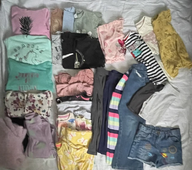 Girls 6-7 spring summer clothes bundle