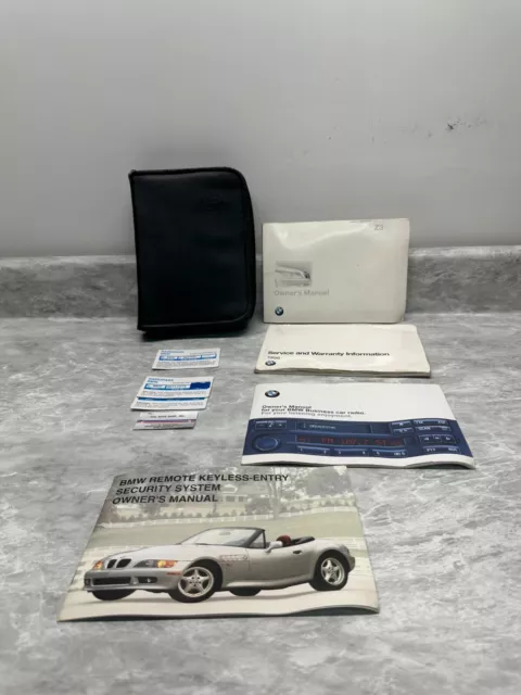 1999 BMW Z3 Z 3 M owners manual & portfolio 2.3 2.8 roadster coupe M