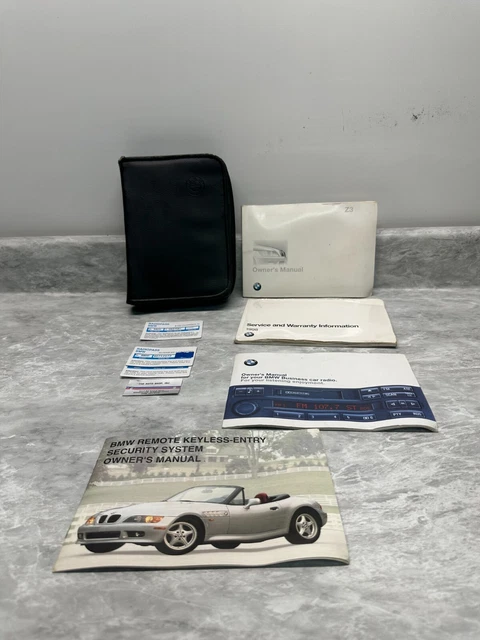 1999 BMW Z3 Z 3 M owners manual & portfolio 2.3 2.8 roadster coupe M 1999 BMW Z3 Z 3 M owners manual & portfolio 2.3 2.8 roadster coupe M