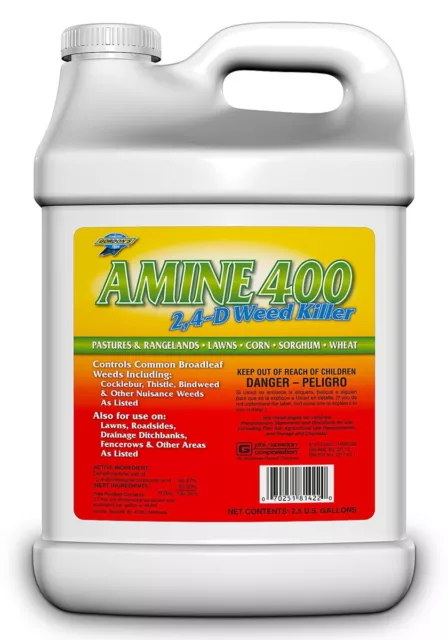 Gordon Amine 400 2,4-D Weed Killer Herbicide - 2.5 Gallons