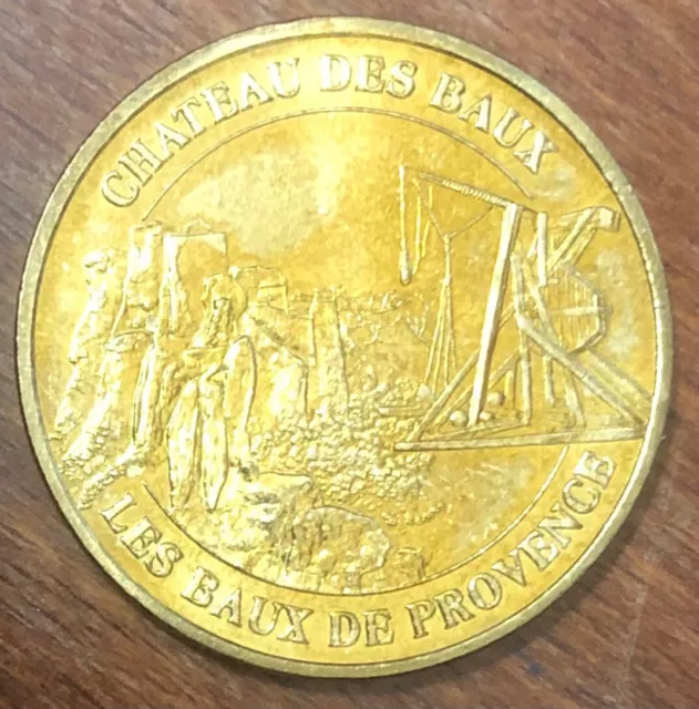 Mdp 2009 Châteaux Des Baux Monnaie De Paris Jeton Touristique Tokens Medals Coin