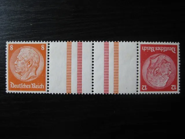 THIRD REICH Mi. #KZ33 scarce mint MNH stamp strip of 4! CV $14.50