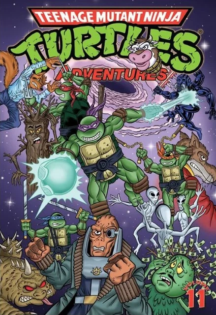 TMNT Teenage Mutant Ninja Turtles: Adventures Vol. 11 TPB - NEW; OOP & Rare!