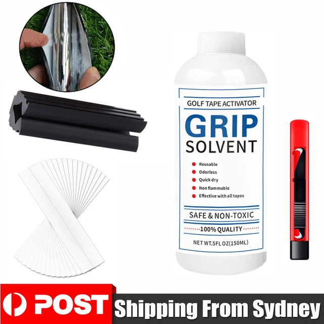 GOLF CLUB GRIP Set Grip Solvent Repair Hook Blade Golf Grip Tape and