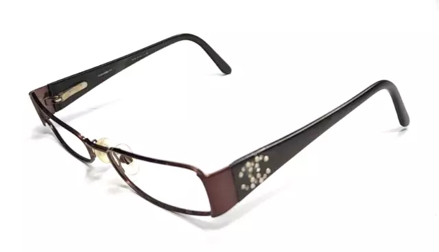 Chanel 3446 140 52 16 Acetate Black & Beige C942