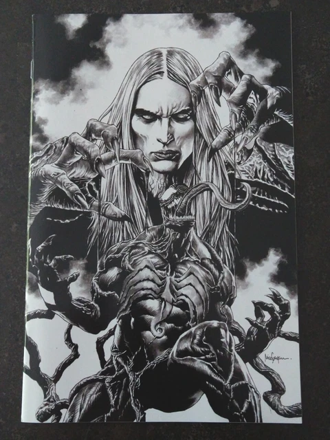 VENOM #6 Mico Suayan VIRGIN B&W Sketch Variant Cover Marvel Comics NM/M