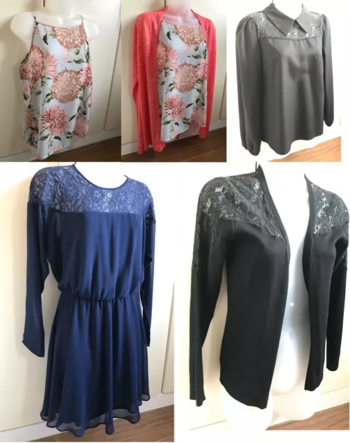 Womens Clothes Bundle UK 8 /10 Warehouse ASOS New Look Next Tops Cardigans Dress