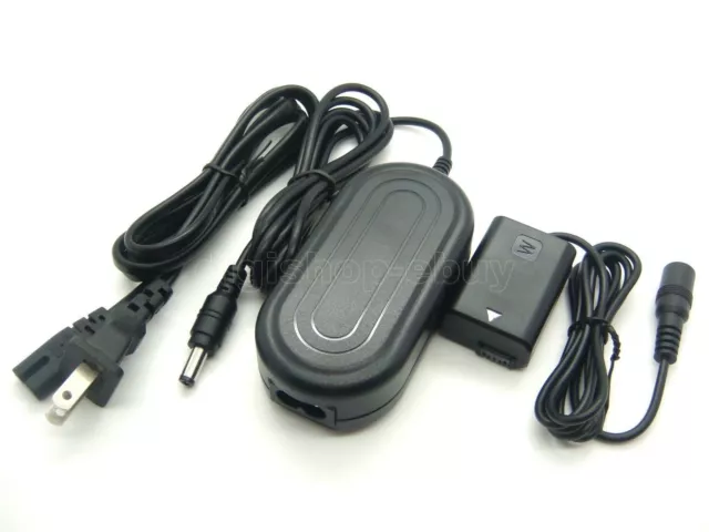 AC Power Adapter For Sony ILCE-6400 ILCE-6500 ILCE-7 ILCE-7M2 ILCE-7R ILCE-7RM2