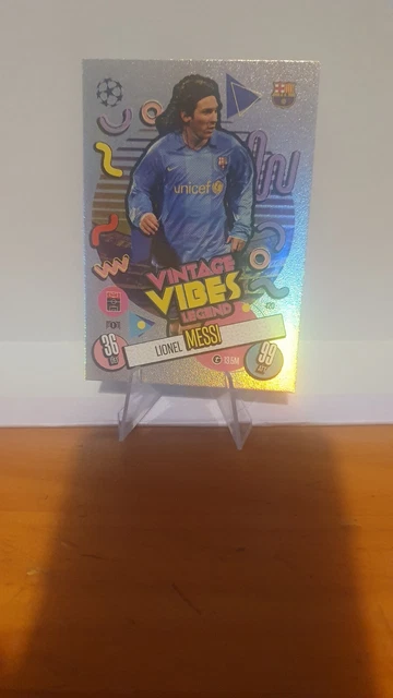 Carte Topps Match Attax 2024/25 Lionel Messi #345 - FC Barcelone - Gradée MGC 10 Parfaite