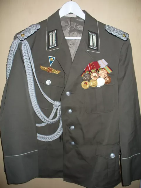 Paradejacke Uniform NVA Major Pioniere MTW NVA Orden Absolventenabzeichen List