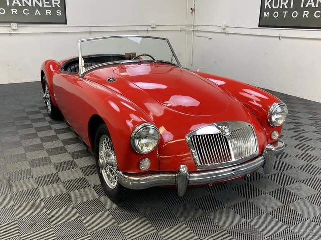 1959 Mg Mga 1959 Mga 1500. 4-Speed, 48-Spoke Wire Wheels.