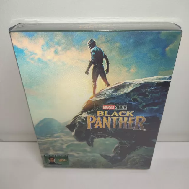 BLACK PANTHER FullSlip SteelBook Lenticular - FilmArena FAC 122 - NEUF