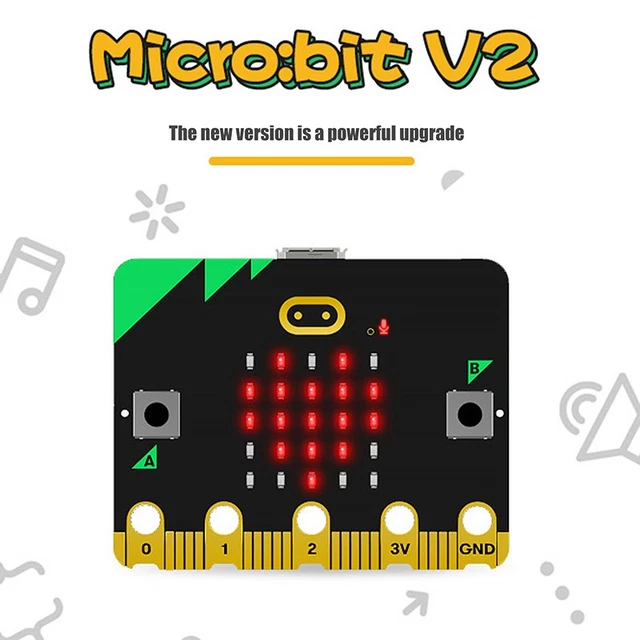 MICRO：BIT V2 MICRO Bit Go Edition BBC Microbit For Kids DIY Development ...