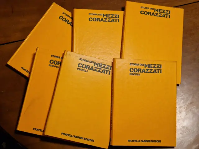 Storia dei Mezzi Corazzati  - 6 volumi Fabbri Editori