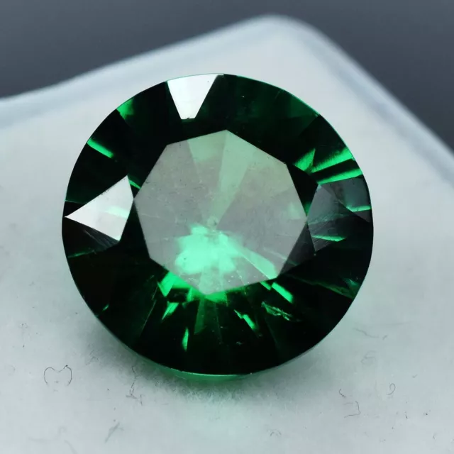 Natural Tsavorite Garnet 8 Ct Round Cut Green Certified Loose Gemstone