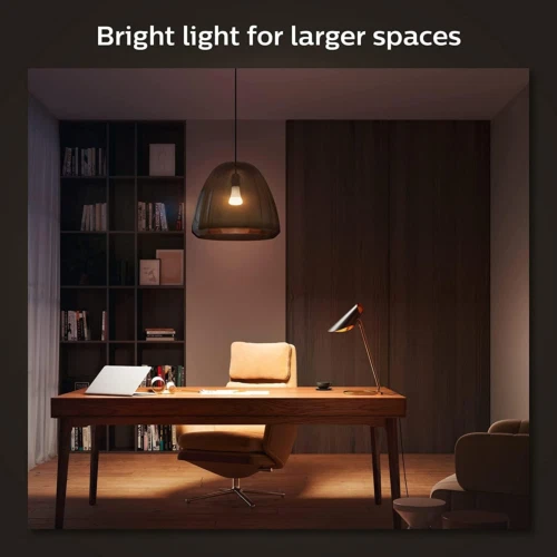 Philips Hue NEU weiße intelligente Glühbirne 100 W - 1600 Lumen [E27 Edison Schraube]... 3