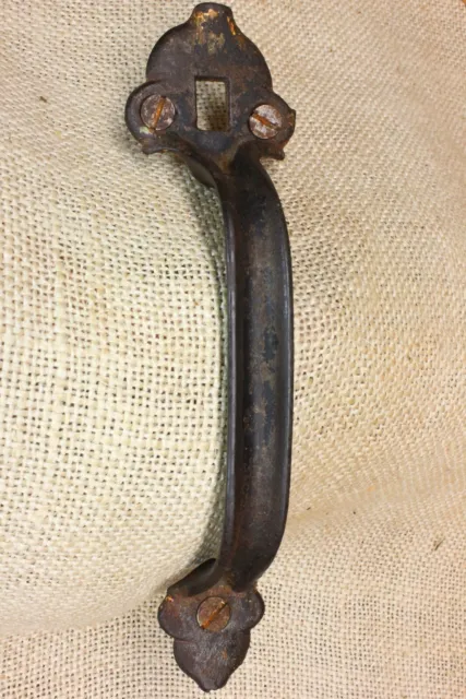 Old Thumb Latch Handle Screen Door Pull 6 3/8” Barn Gate Vintage Rustic Iron