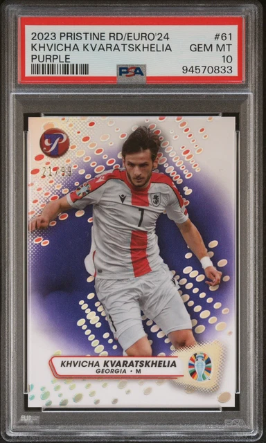 TOPPS PRISTINE « ROAD TO UEFA EURO 2024 » : fiche