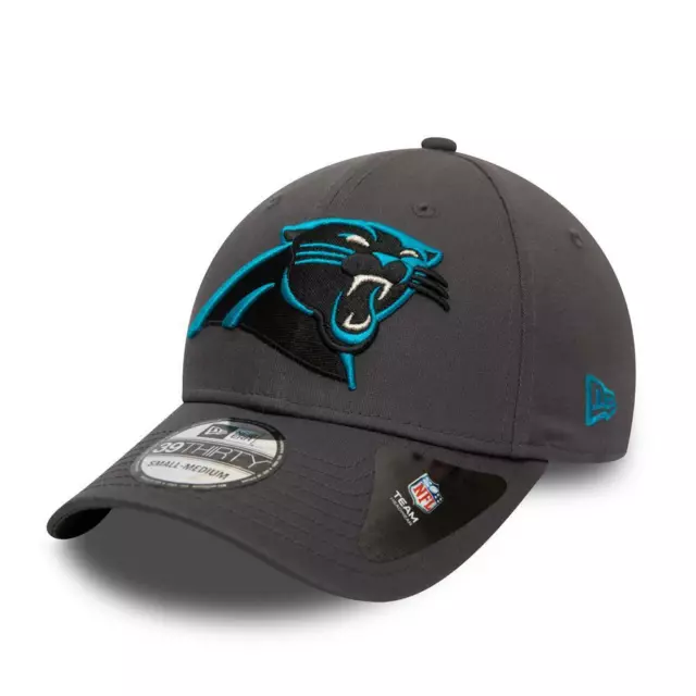 New Era Nfl Team 39Thirty Stretch Fit Cap. Carolina Panthers