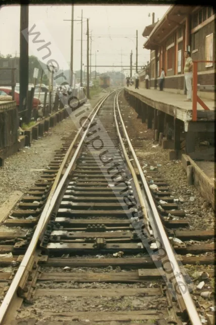 Orig. Slide Chicago S. Shore & S. Bend CCS Stop Gary IND 7-9-1973