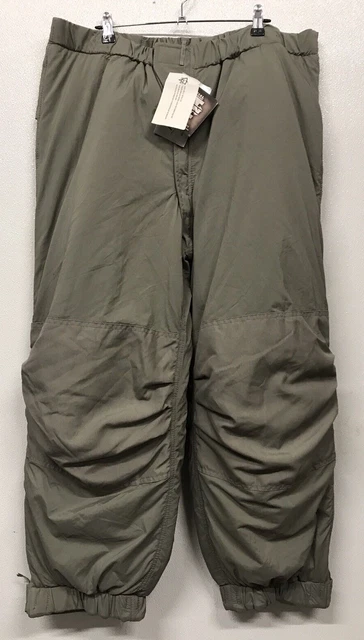 Primaloft Level 7 GEN III ECWCS Extreme Cold Weather Trousers USGI Large Reg NOS