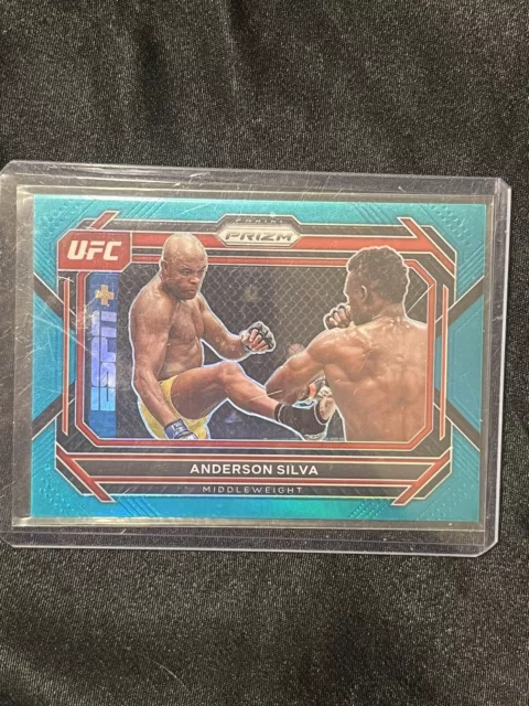 2023 prizm ufc Anderson Silva teal /49 SSP